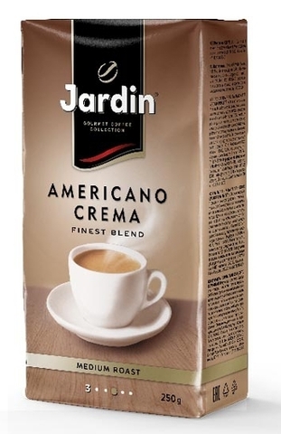 Кофе молотый Jardin Americano Crema