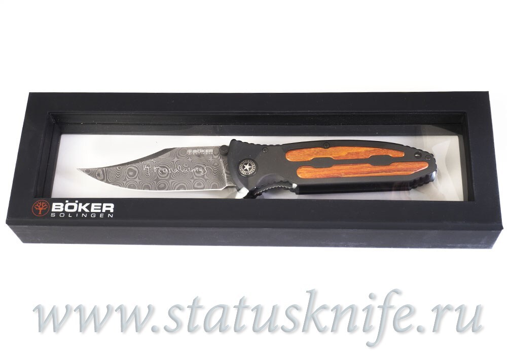 Нож Boker Kalashnikov Bayonet Damascus 11KAL48DAM