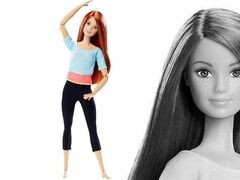 Кукла Барби серия "Безграничные движения" Barbie-голубой топ (повреждения упаковки)