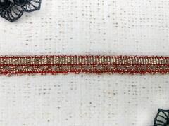 Тесьма отделочная с люрексом, ш. 1,3 см