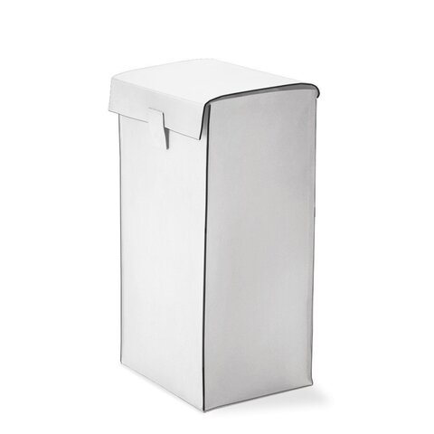 Decor Walther 0938850 Decor Walther  Корзина для белья NAPPA WB с крышкой - Натуральная кожа  белоснежная