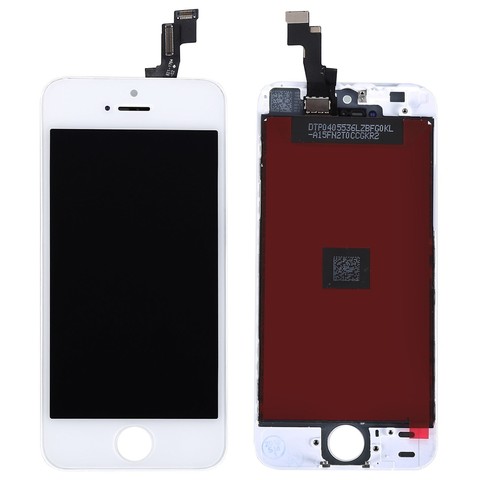 LCD Display Apple AAA for iPhone 5S White MOQ:10