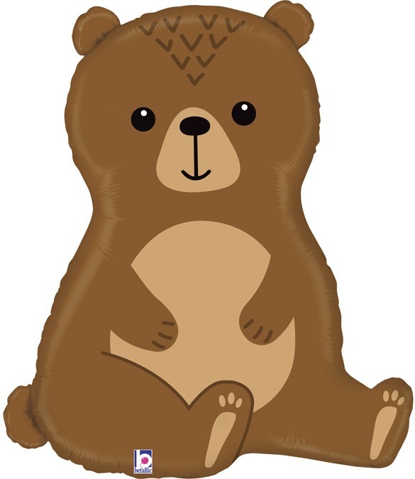 Б Фигура, Лесной Медведь, Коричневый, 34