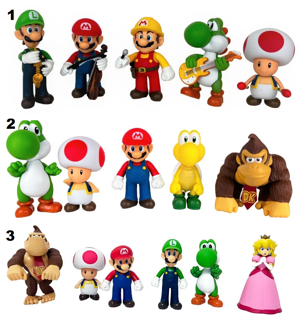 Фигурки Супер Марио: купить игрушки из игры Super Mario в интернет ...
