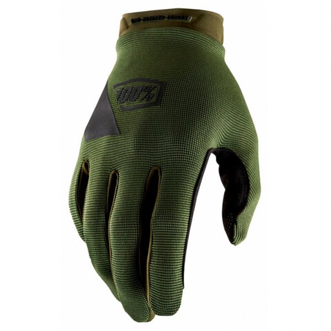 Мотоперчатки 100% Ridecamp Glove (Army Green/Black, XXL, 2024)