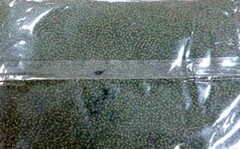 Бисер некалиброванный, 450 гр, размер 12/0, пр-во Китай