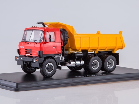 Tatra 815S1 tipper red-yellow 1:43 Start Scale Models (SSM)