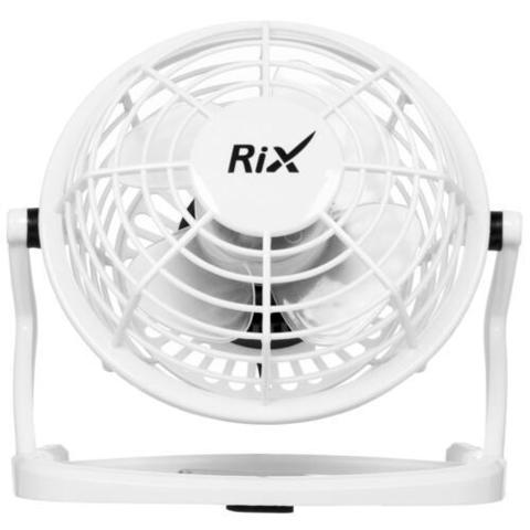 Настольный USB вентилятор Rix RDF-1500USB белый