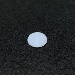 White Delrin Button by Cthulhu