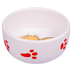 Mr.Kranch миска для грызунов Кролик белая 200 мл