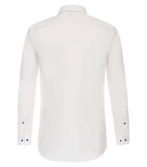 Сорочка мужская Venti Body Fit 134134900-000 из фактурной ткани белая