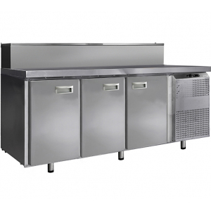 Стол холодильный для пиццы Finist СХСпц-600-3 (1810х600х1060) (10GN1/6 с крышкой)