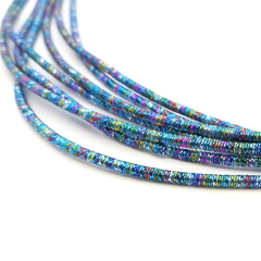 Канитель мягкая, фигурная, KAN/MM, 1,5 мм, металлик, разноцветная