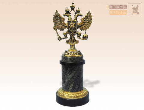 статуэтка Герб России колонна