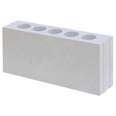 Плита силикатная пазогребневая КЗСМ пустотелая ПГПВ влагостойкая 495*115*248 мм