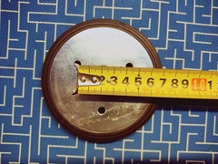 Диск фрикционный DDE 110x95, посад. отв.25, толщ. 15мм   ST6560L  в сборе с 201 (KCM24-02C-02A)