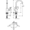 Hansgrohe Rebris S 72536000 Смеситель для раковины (хром)