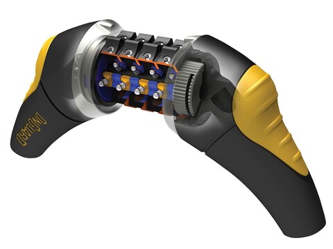 Картинка замок велосипедный OnGuard Chain Lock Combo 75cm x 4mm - 2