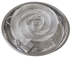 Пассивный дымогенератор спирального (лабиринтного) типа.