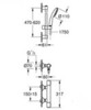 GROHE 34796001 Grohtherm 500 термостат для душа с душевым гарнитуром, цвет хром (замена 34796000)