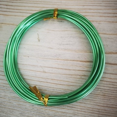 Проволока для рукоделия Изумрудная 2 мм. (5 метров)