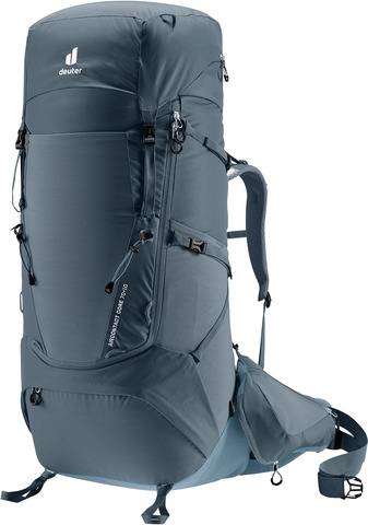 Картинка рюкзак туристический Deuter Aircontact Core 70+10 Graphite-Shale - 1