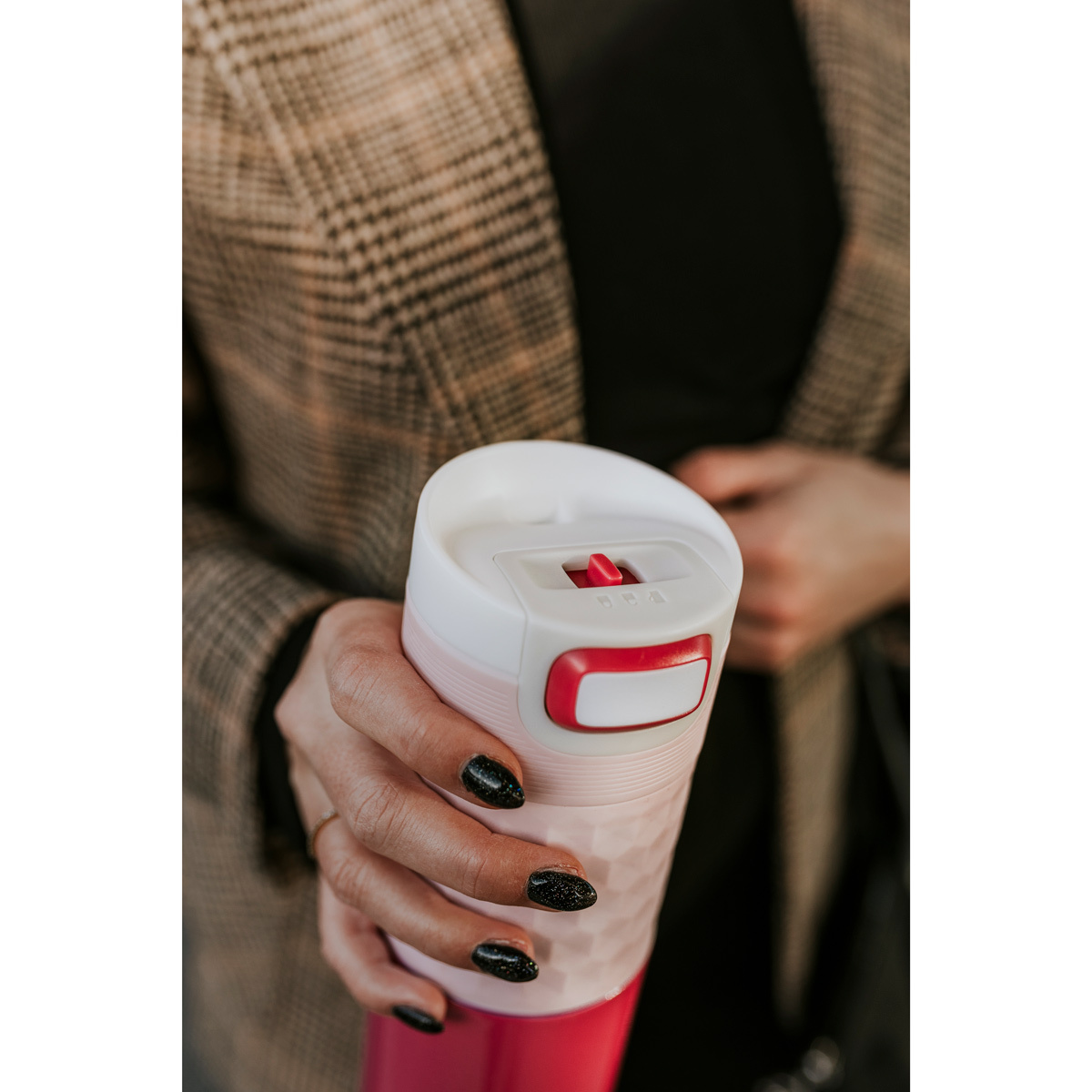 Термокружка Kambukka Etna Grip (500 мл), Ярко-розовый, арт. 11-01048 - фото 2