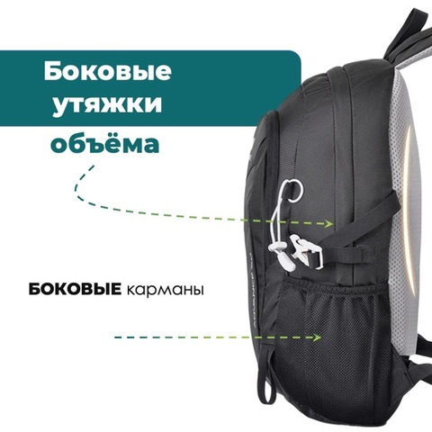 Картинка рюкзак городской Nevo Rhino 5165-NW Lake Blue - 9