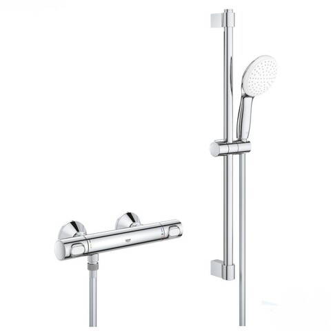 GROHE 34796001 Grohtherm 500 термостат для душа с душевым гарнитуром, цвет хром (замена 34796000)