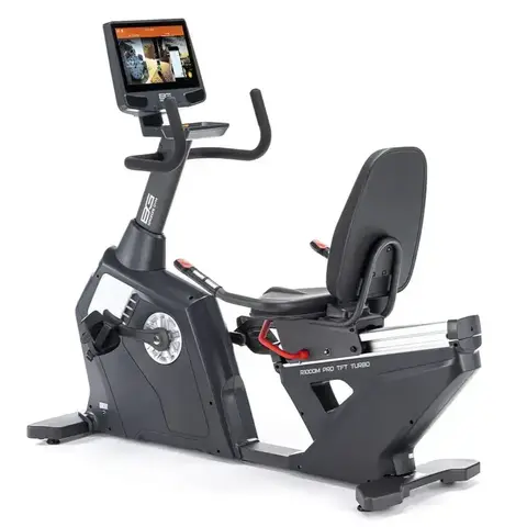Эллиптический тренажер с автонаклоном профессиональный BRONZE GYM E1000M PRO TFT TURBO (new)