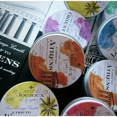 PETITS JOUJOUX Массажная свеча ATHENS мускус и пачули 33 гр.