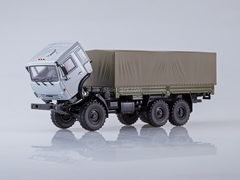 KAMAZ-53501 6x6 flatbed truck khaki-gray 1:43 PAO KAMAZ