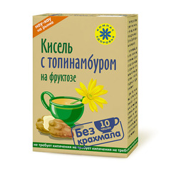 Кисель овсяно-льняной с топинамбуром Компас Здоровья, на фруктозе, 150 г