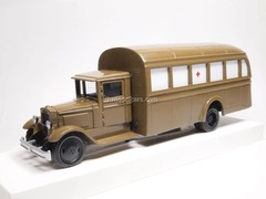 ZIS-16S bus Sanitary khaki LOMO-AVM 1:43