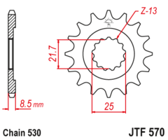 Звезда JT JTF570