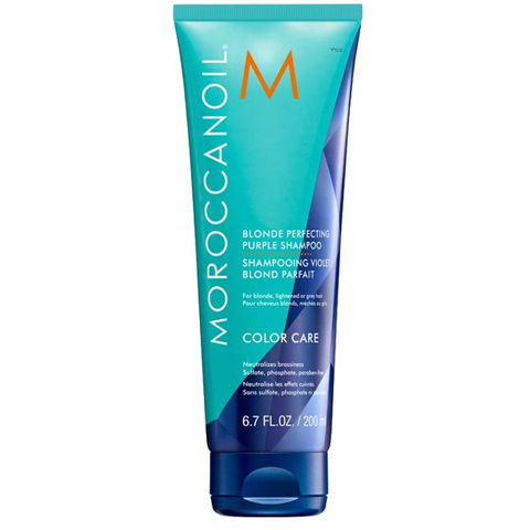 Moroccanoil Color Care:  Шампунь тонирующий с фиолетовым пигментом (Color Shampoo)