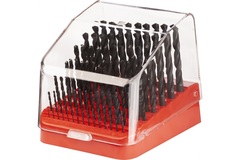 Набор сверл по металлу 1-10мм 91шт DIN338 HSS-R 118° (пл. кейс) Ruko 205223