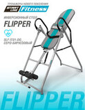 Инверсионный стол FLIPPER серо-бирюзовый с подушкой фото №2