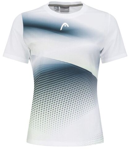 Женская теннисная футболка Head Performance T-Shirt - white/print perf