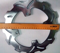 Диск для Suzuki RMZ 250/450 / RMX 450 / RMX Z 450, дизайн 1 / Тормозной / Передний