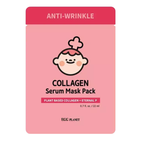 Daeng Gi Meo Ri Egg Planet Collagen serum mask pack Маска на тканевой основе антивозрастная с коллагеном