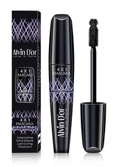 Alvin D`or M- 9 Тушь для ресниц Magnifique 4x1 в коробочке