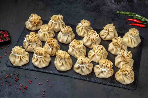 Блинные мешочки с болоньезе, 20 шт.