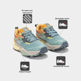 Кроссовки внедорожники Joma Sierra Lady Grey-green/Brown женские