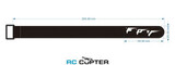 Ремешки для АКБ T-Motor Battery strap 250*20 black (2 пары в комплекте)
