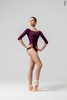 2 Sleeves leotard | wine