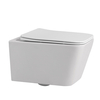 Abber Rechteck AC1201-AC0105-AC0120MW Комплект подвесной унитаз белый с инсталляцией AC0105 и кнопкой AC0120MW белая матовая