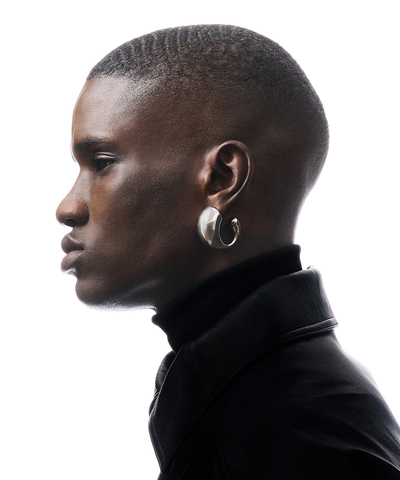 Серьги Pistil Hoops Silver