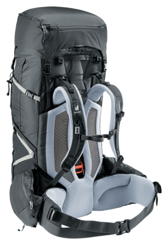 Картинка рюкзак туристический Deuter Aircontact Pro 65+10 SL Graphite - 15