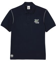 Теннисное поло Lacoste Sport Roland Garros Edition Pique Polo Shirt - blue marine